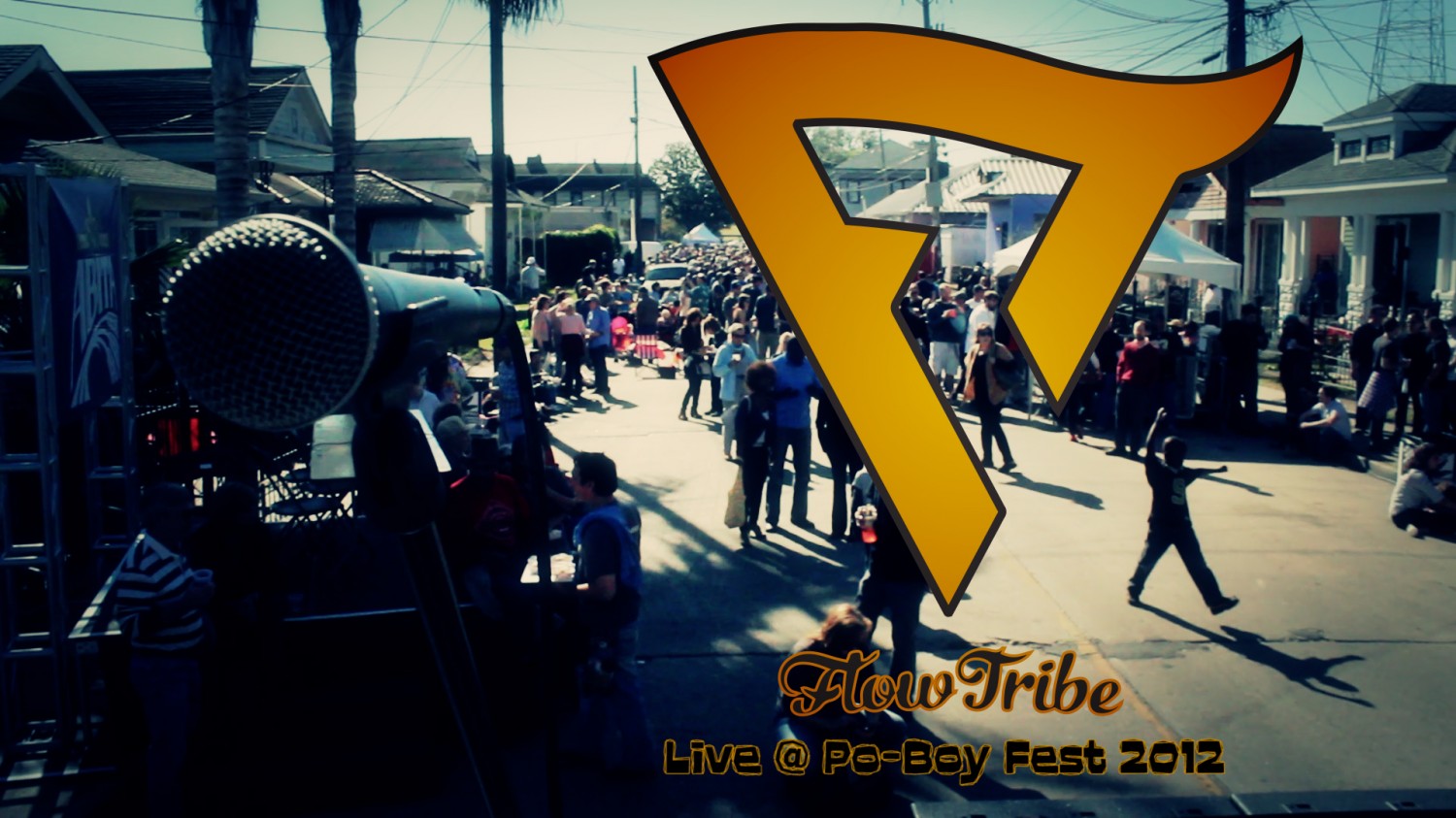 Flow Tribe Live at the PoBoy Festival Kapture NOLA